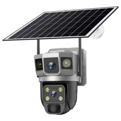 Solar Powered PTZ 4G Camera